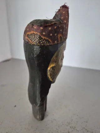 Antigua cabeza marioneta Wayang Golek