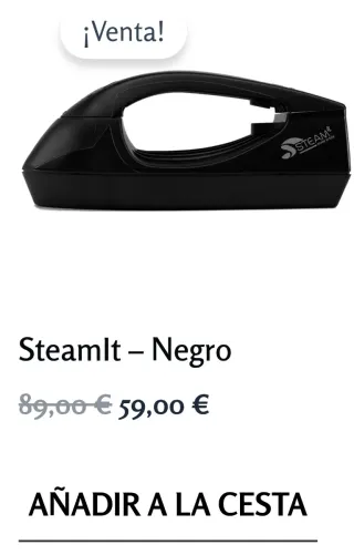 Plancha de vapor STEAM IT