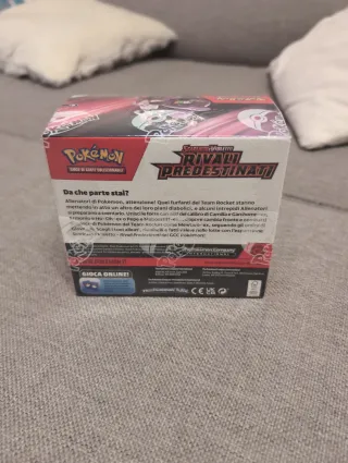 Pokémon Booster Box Sigillato Rivali Predestinati