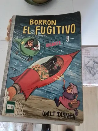 Borrón el fugitivo de Walt Disney