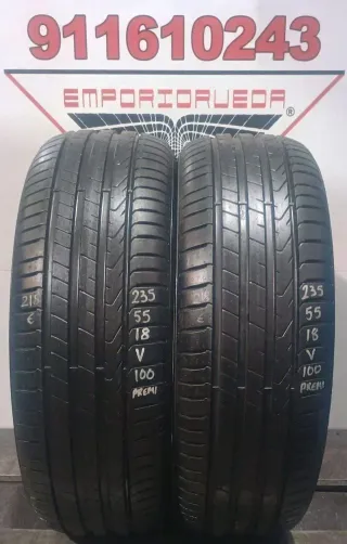 4UD 235 55 18 V PIRELLI RUEDA PREMIUM YA MONTADA