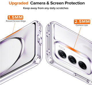 Custodia trasparente per OPPO Reno12 5G di Ivoler