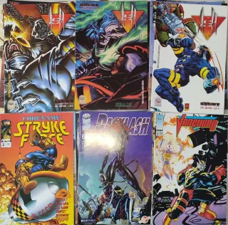 36 comics y 2 tomos de tapa blanda. Comics