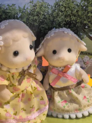 Famiglia Sylvanian Sheep