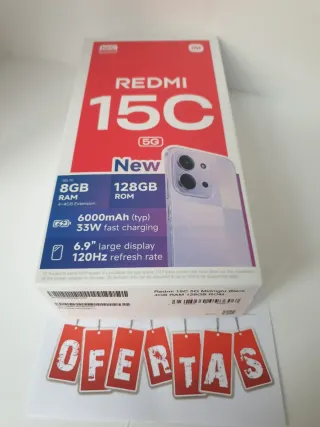 Xiaomi Redmi 15C 5G 128GB Nuevo