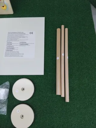 Andador 7 en 1 de madera para bebés de 1 año