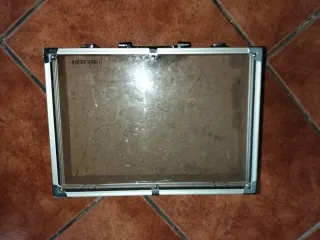 Maletín Plata y Marrón