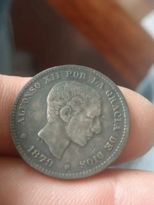 Moneda 5 céntimos Alfonso XII 1879