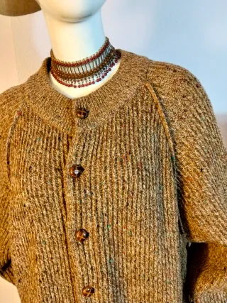 Jersey Coogi Beige Marrón Talla M