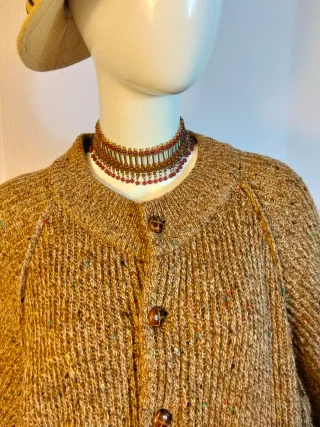 Jersey Coogi Beige Marrón Talla M