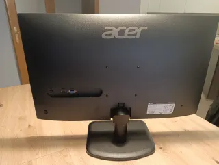 Monitor Acer 27 LED EK271 Gbi Negro