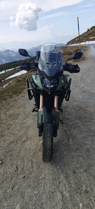 Honda CB500X Adventure Negra/Verde
