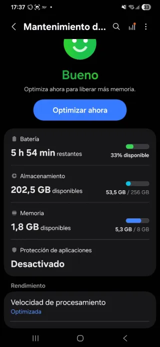 Samsung Galaxy S22 Plus Negro