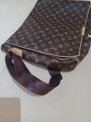Bolso Louis Vuitton Marrón Dorado