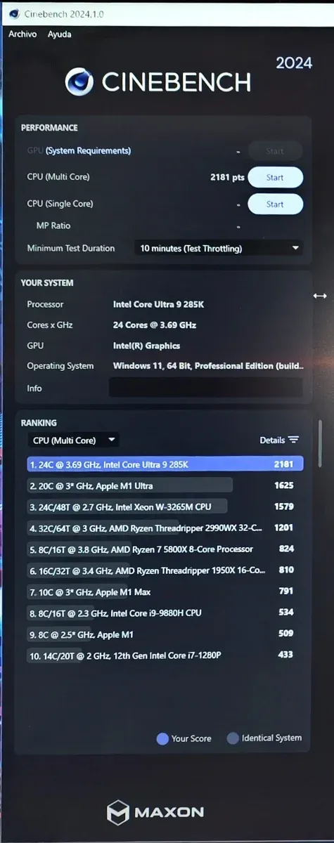 PC Gaming Intel Core Ultra 9 / 48GB DDR5 afbeelding 4