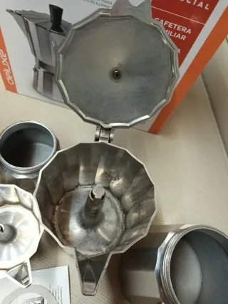 Cafeteras BRA Deluxe Aluminio