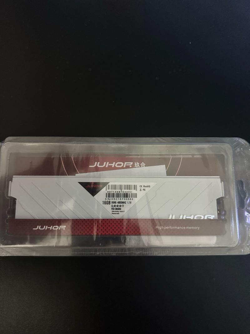 JUHOR 16GB DDR5 4800MHz RAM PRECINTADO