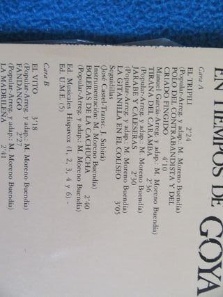 Vinilo Lucero Tena - Goya