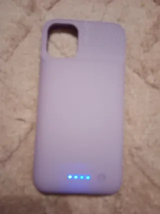 Custodia con batteria esterna per iPhone 11/XR 7500 mAh