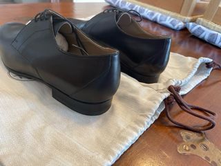Hermes Scarpe Eleganti Pelle Nera 43