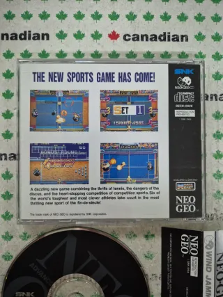 Windjammers Neo Geo CD