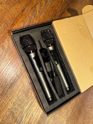 Micrófonos Inalámbricos Karaoke Doble Recargables