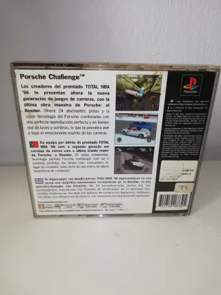 Porsche Challenge PS1 Caja y Manuales