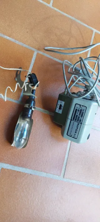 Máquina de coser Singer antigua Motor eléctrico