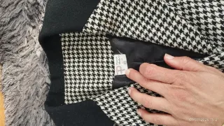 Blazer Boutique it cuadros lana T42