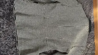 Blazer Boutique it cuadros lana T42