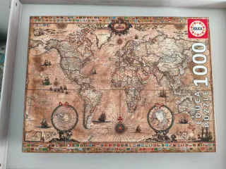 Puzzle Educa 1000 piezas Mapa Mundi