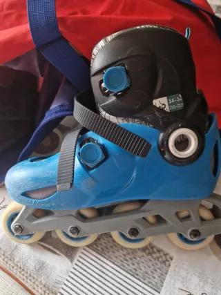 Patines infantiles ajustables talla 34-36