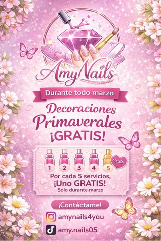 Servicio de uñas económico