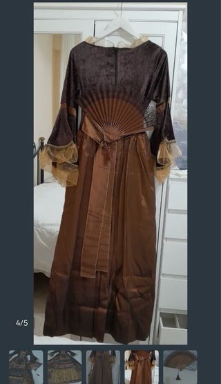 Vestido estilo siglo XIX Bridgerton