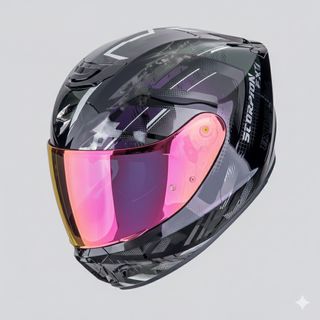 Casco Scorpion EXO 391 Clutter Camaleon + Pantalla