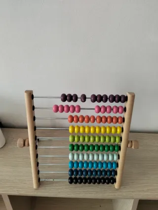 Ábaco de madera IKEA