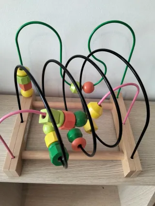 Ábaco de madera IKEA