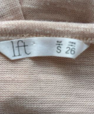 Suéter Lefties punto beige talla S