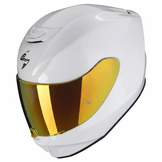 Casco Scorpion EXO 391 Blanco Brillo + Pantalla