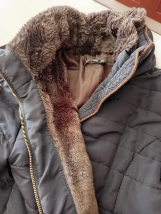 Chaquetón acolchado azul marino Talla M