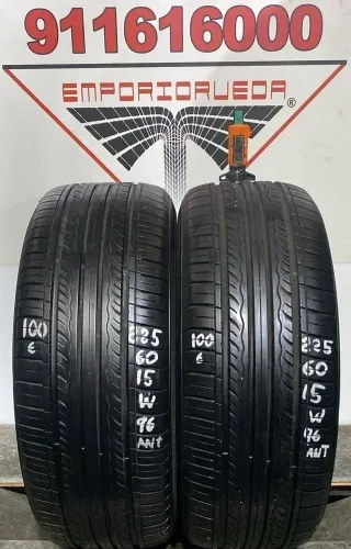 -225 60 15 W KUMHO RUEDA AL 90% VIDA UTIL