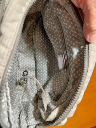 Bolso Kipling,Color gris