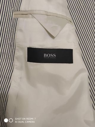 Americana Hugo Boss Verano Rayas