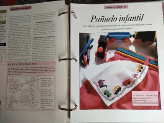 Colección "labores y patrones de bordado"