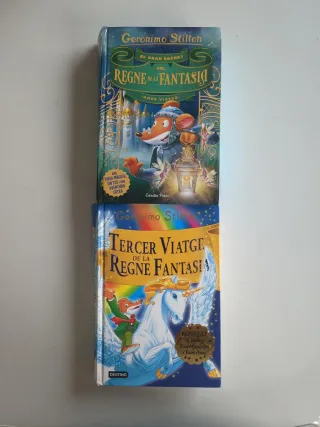 Regal! 2 llibres de Geronimo Stilton
