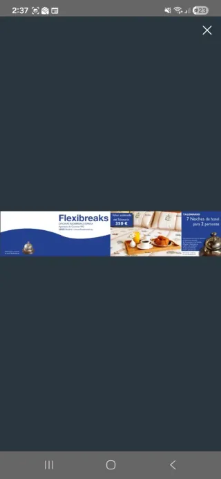 Talonario Flexibreaks 7 Noches Hotel 2 Personas