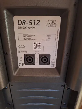 Equipo de sonido para eventos