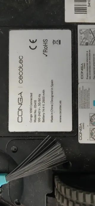Robot Aspirador Cecotec Conga 1090 leer bien.