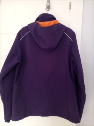 Chaqueta CMP Morada y Naranja con Capucha