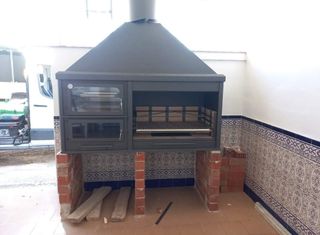 Chimeneas BARBACOAS leña carbon AS-22